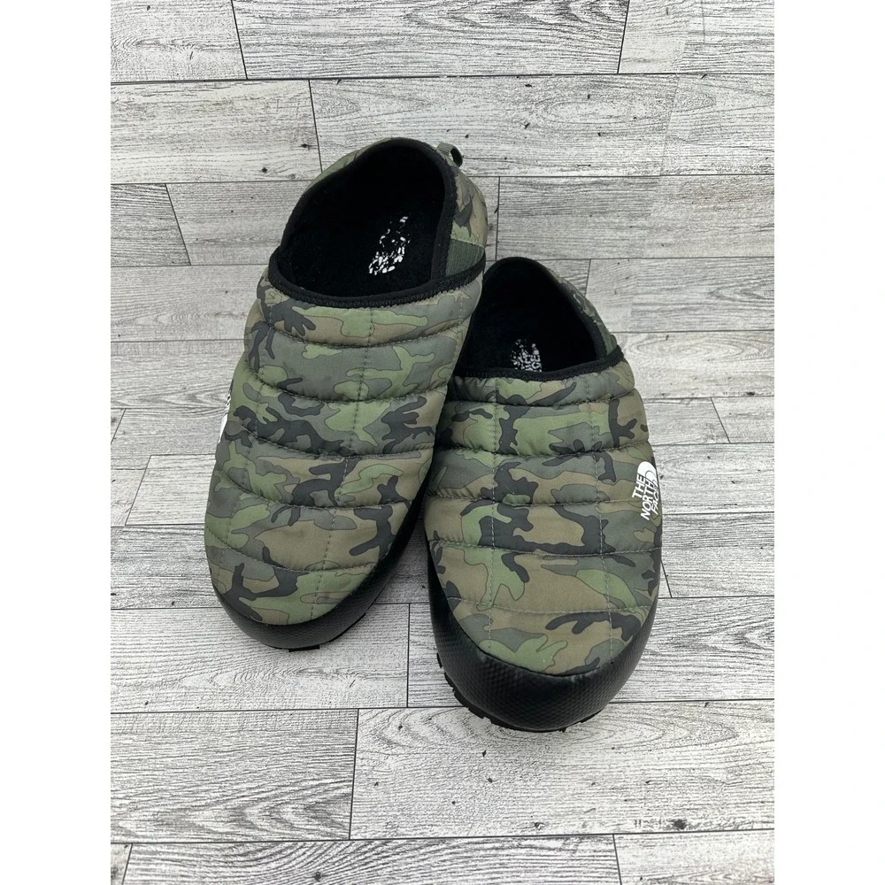 The North Face Men Thermoball Traction Mule‎ V Camo Slippers NF0A3UZN Size 10